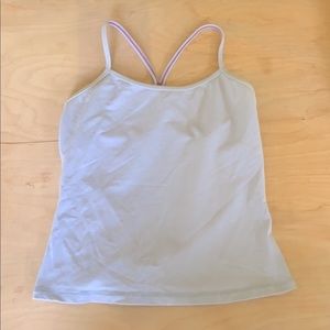 Lululemon tank with shelf bra